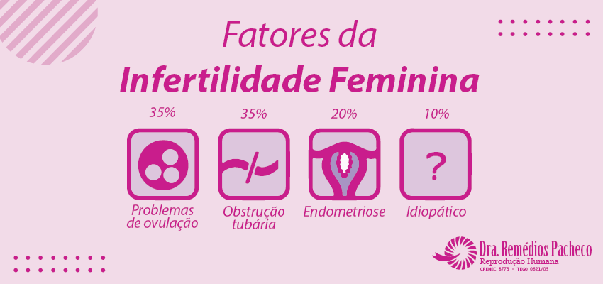 Fatores da Infertilidade Feminina Dra Remédios Pacheco Reprodução Humana